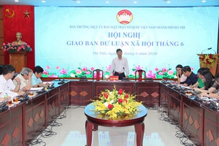 Lấy ý kiến Dự thảo Văn kiện Đại hội XVII Đảng bộ thành phố Hà Nội