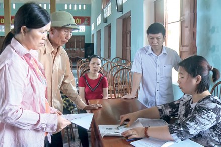 MTTQ Thái Bình giám sát việc chi trả hỗ trợ người dân gặp khó khăn do đại dịch Covid-19