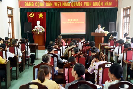 Ủy ban MTTQ Việt Nam tỉnh Bắc Kạn tuyên truyền bảo vệ môi trường 