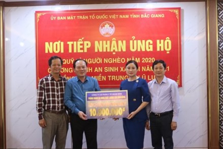 Bắc Giang: 4 tỷ đồng ủng hộ đồng bào miền Trung