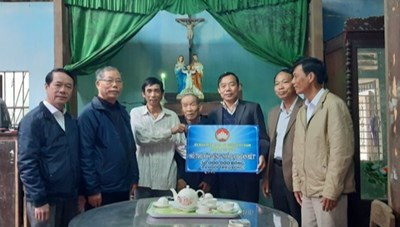 Thừa Thiên – Huế: Hỗ trợ nhà Đại đoàn kết cho gia đình giáo dân