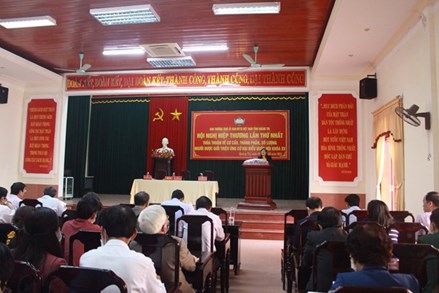 Quảng Trị: Tổ chức hội nghị hiệp thương lần thứ nhất