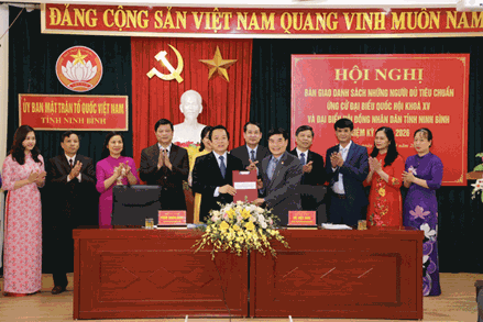 Ninh Bình: Giám sát chặt chẽ công tác tranh cử