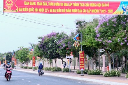 Phú Tân tập trung công tác chuẩn bị bầu cử