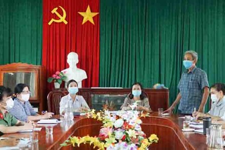 Ủy ban MTTQ Việt Nam huyện Ninh Sơn phối hợp xây dựng chính quyền trong sạch, vững mạnh