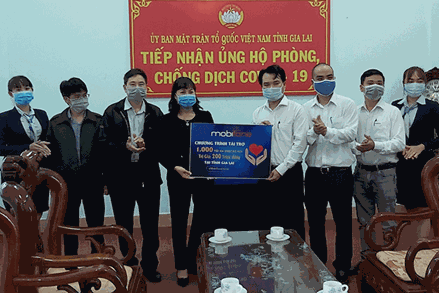 Gia Lai: MobiFone hỗ trợ 1.000 túi an sinh xã hội