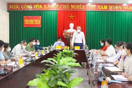 Ủy ban MTTQ Việt Nam tỉnh Ninh Thuận: Họp đánh giá kết quả triển khai mô hình Tổ Nhân dân tự quản