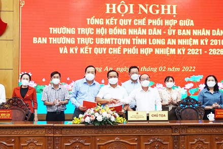 Long An: Phối hợp chặt chẽ góp phần nâng cao hiệu quả công tác của HĐND, UBND và UBMTTQ Việt Nam tỉnh