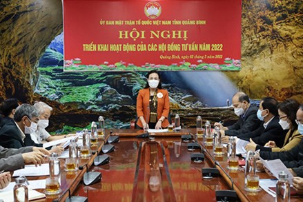 Ủy ban MTTQVN tỉnh Quảng Bình nâng cao chất lượng hoạt động của các Hội đồng tư vấn 
