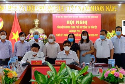 Quảng Nam: Phối hợp nâng cao đời sống đồng bào dân tộc thiểu số