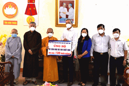 Giáo hội Phật giáo Việt Nam tỉnh Ninh Thuận Phát huy tinh thần đoàn kết, đồng hành cùng sự phát triển của quê hương