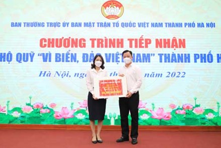 TP Hà Nội: Tiếp thêm nguồn lực cho Quỹ 'Vì biển đảo Việt Nam'