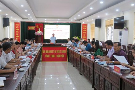 Thái Nguyên: Phản biện 2 dự thảo nghị quyết liên quan đến công tác Mặt trận