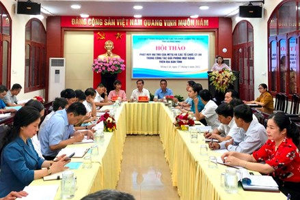 Quảng Ninh: Hội thảo phát huy vai trò của MTTQ và các tổ chức CT-XH trong công tác GPMB