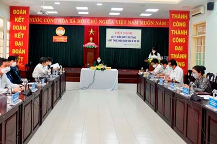 Ủy ban MTTQ TP Đà Nẵng hội thảo lấy ý kiến góp ý dự thảo Luật thực hiện dân chủ ở cơ sở