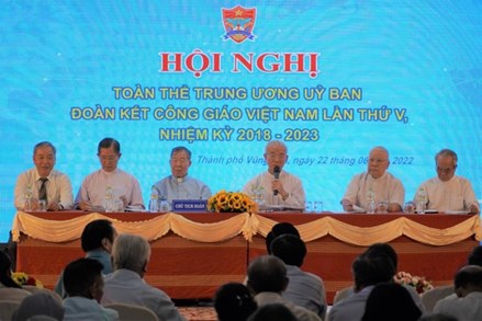 Hội nghị Trung ương Ủy ban đoàn kết Công giáo Việt Nam lần thứ V