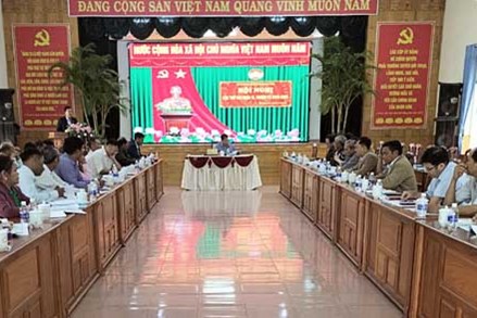 Ủy ban MTTQ huyện Đam Rông (Lâm Đồng): Sơ kết thực hiện Nghị quyết giữa nhiệm kỳ
