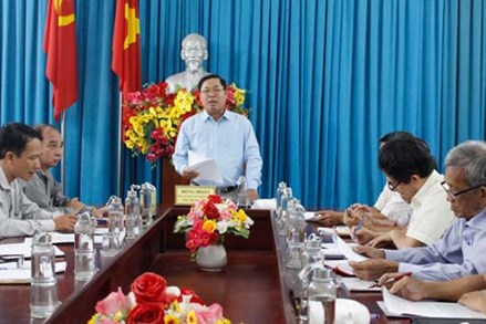 Ủy ban MTTQ Việt Nam tỉnh Ninh Thuận giám sát việc triển khai thực hiện công tác cải cách hành chính tại Sở Nông nghiệp và Phát triển nông thôn