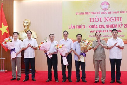 Hội nghị Uỷ ban MTTQ tỉnh Phú Thọ lần thứ X- khóa XIV