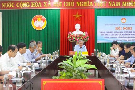 Ninh Thuận: Tọa đàm phản biện dự thảo nghị quyết HĐND tỉnh