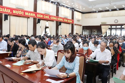 TP.Vũng Tàu: 330 thí sinh tham dự Hội thi Ban công tác Mặt trận dân cư giỏi
