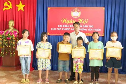 Đồng Xoài (Bình Phước): Ngày hội Đại đoàn kết toàn dân tộc khu phố Phước Tân