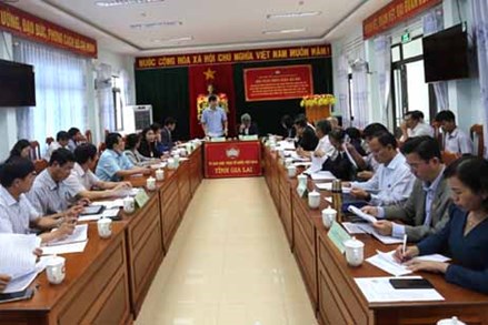 Ban Thường trực Ủy ban MTTQ Việt Nam tỉnh Gia Lai phản biện xã hội đối với dự thảo nghị quyết của Hội đồng nhân dân tỉnh