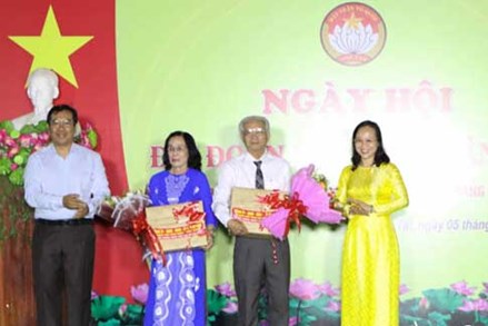 Ninh Thuận: Sôi nổi Ngày hội Đại đoàn kết toàn dân tộc năm 2022