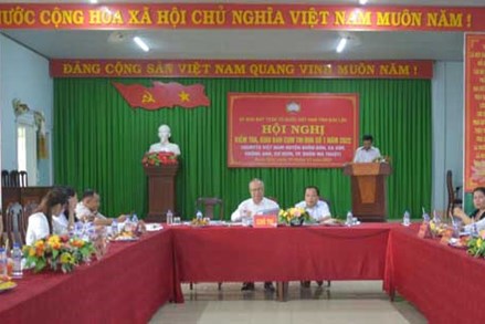 Đắk Lắk: Giao ban công tác Mặt trận Cụm thi đua số 1