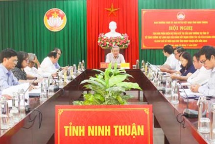 Ninh Thuận: Tọa đàm phản biện dự thảo về công tác cải cách hành chính và các chỉ số trên địa bàn tỉnh đến năm 2025