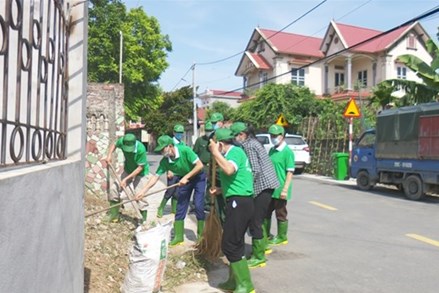 MTTQ tỉnh Phú Thọ vận động nhân dân ở khu dân cư tham gia bảo vệ môi trường 