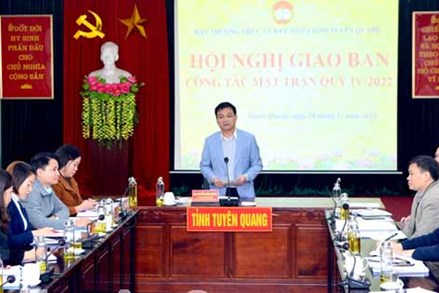 MTTQ các cấp tỉnh Tuyên Quang thực hiện tốt công tác vận động nhân dân thực hiện các phong trào thi đua yêu nước