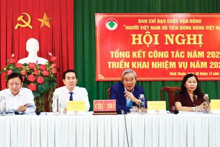 Ninh Thuận: Tổng kết Cuộc vận động “Người Việt Nam ưu tiên dùng hàng Việt Nam” năm 2022