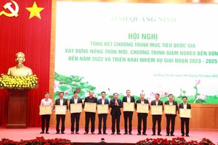 Quảng Ninh: Các chương trình mục tiêu quốc gia đều hướng tới hạnh phúc của người dân