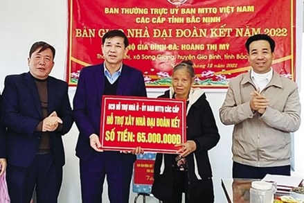 Bắc Ninh: Ấm áp nghĩa tình đoàn kết