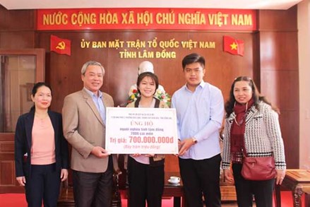 Lâm Đồng: Tiếp nhận 7.000 chiếc mền ủng hộ người nghèo 