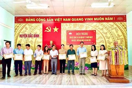 Bình Thuận: Xây 40 căn nhà Đại đoàn kết cho hộ nghèo