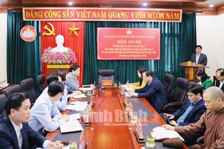 Ủy ban MTTQ tỉnh Ninh Bình phản biện xã hội vào dự thảo "Quy định chính sách hỗ trợ xây dựng, sửa chữa nhà ở cho hộ nghèo giai đoạn 2023- 2025"