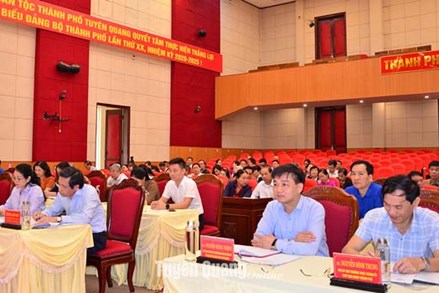 Thành phố Tuyên Quang sơ kết công tác MTTQ tham gia thực hiện nếp sống văn minh trong việc cưới, việc tang