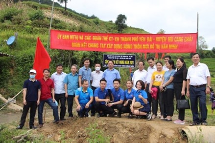 Hiệu quả Cuộc vận động “Toàn dân đoàn kết xây dựng nông thôn mới, đô thị văn minh” ở Yên Bái