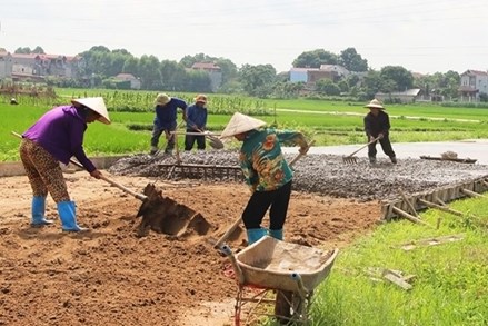 Cách làm mới trong xây dựng nông thôn mới ở Bắc Giang