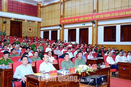 Tuyên Quang: Tiếp tục nâng cao hiệu quả phong trào Toàn dân bảo vệ an ninh Tổ quốc