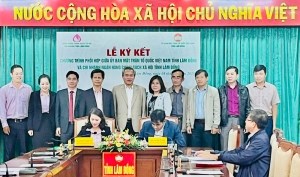 Lâm Đồng: Ký kết chương trình phối hợp công tác giữa Mặt trận Tổ quốc với Ngân hàng Chính sách xã hội