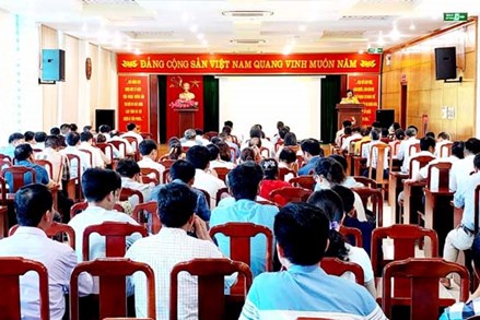 Hải Dương: Bồi dưỡng nghiệp vụ cho Chủ tịch Ủy ban MTTQ Việt Nam cấp xã