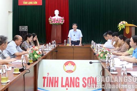 Lạng Sơn: Phản biện dự thảo Quyết định của UBND tỉnh ban hành Quy định về quản lý, thu gom, vận chuyển, xử lý chất thải rắn sinh hoạt trên địa bàn tỉnh