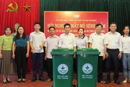 Thái Nguyên: Nhân rộng các mô hình bảo vệ môi trường
