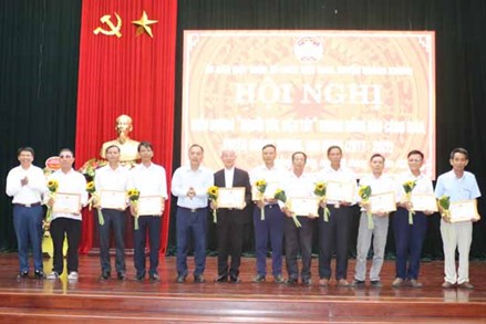 Nhân rộng phong trào Thi đua yêu nước trong đồng bào Công giáo huyện Quảng Xương