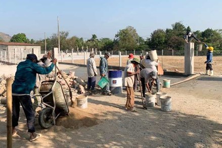 Đồng bào công giáo tỉnh Ninh Thuận tích cực tham gia xây dựng nông thôn mới