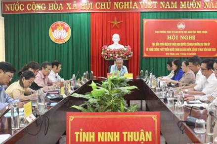 Ninh Thuận: Tọa đàm phản biện dự thảo Nghị quyết về tăng cường phát triển người tham gia bảo hiểm xã hội