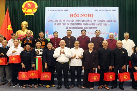 Bắc Giang: Phát huy vai trò của người có uy tín, thực hiện hiệu quả chính sách dân tộc